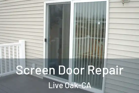  Screen Door Repair Live Oak-CA